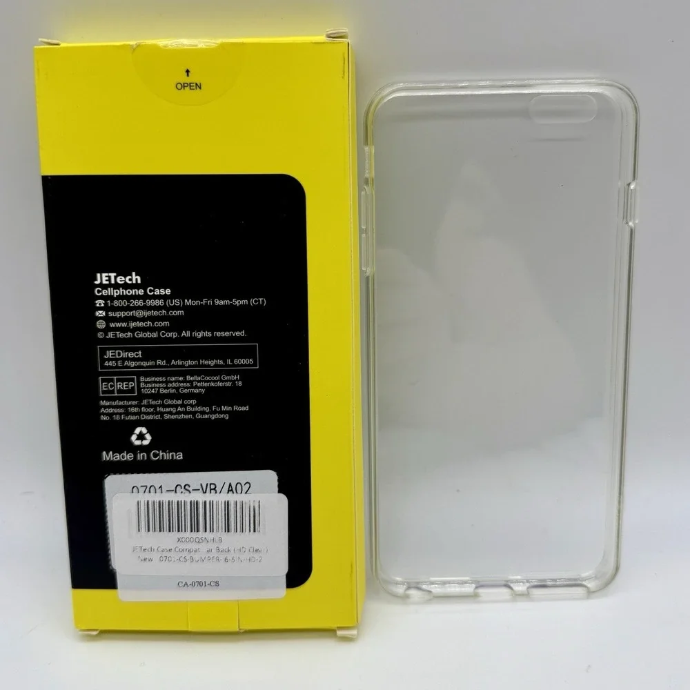 JETech Case for iPhone 6 Plus‎ and iPhone 6s Plus 5.5-Inch, Non-Yellowing